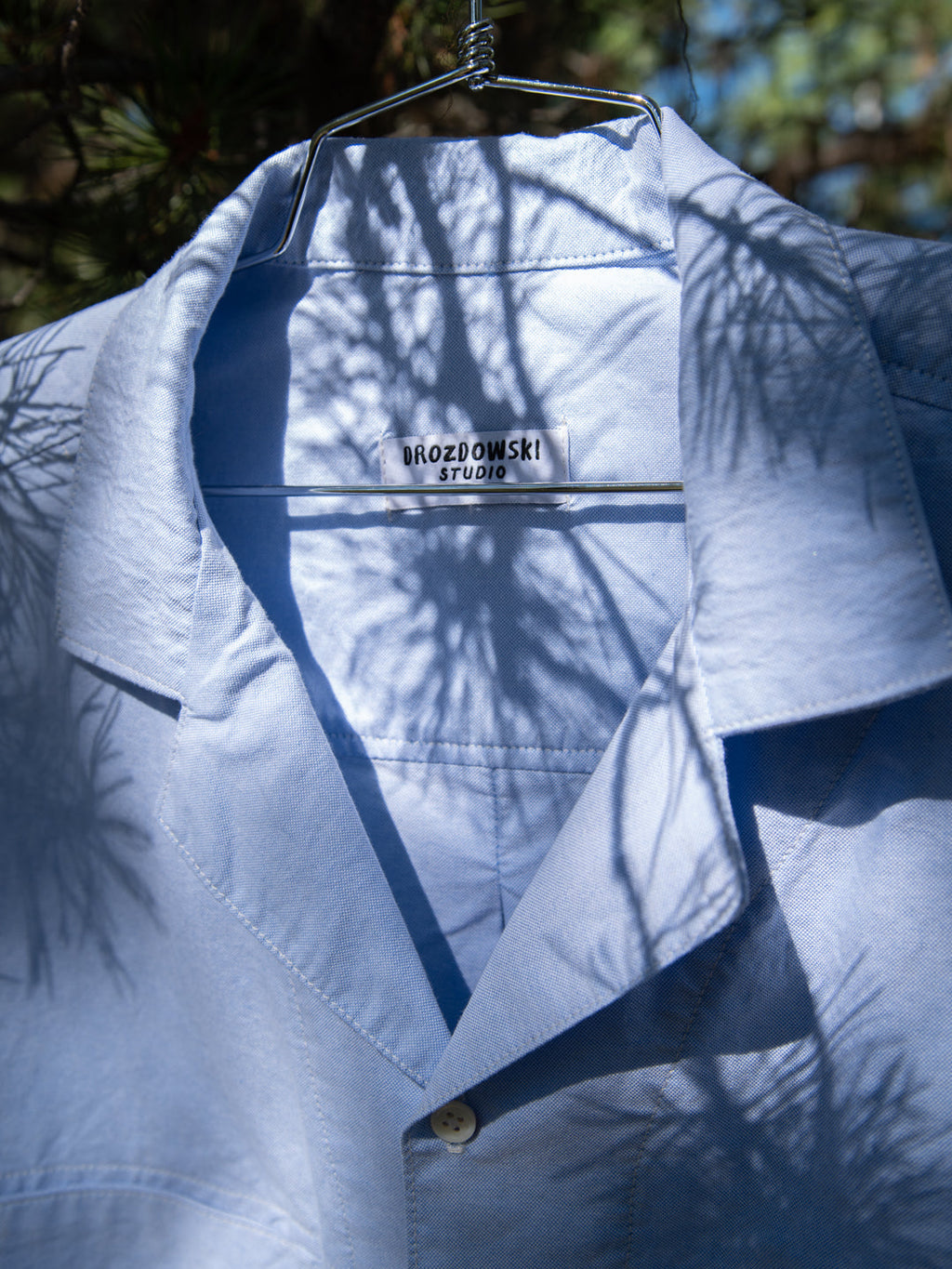 Crop Camp Collar Shirt - L - ARCHIVE