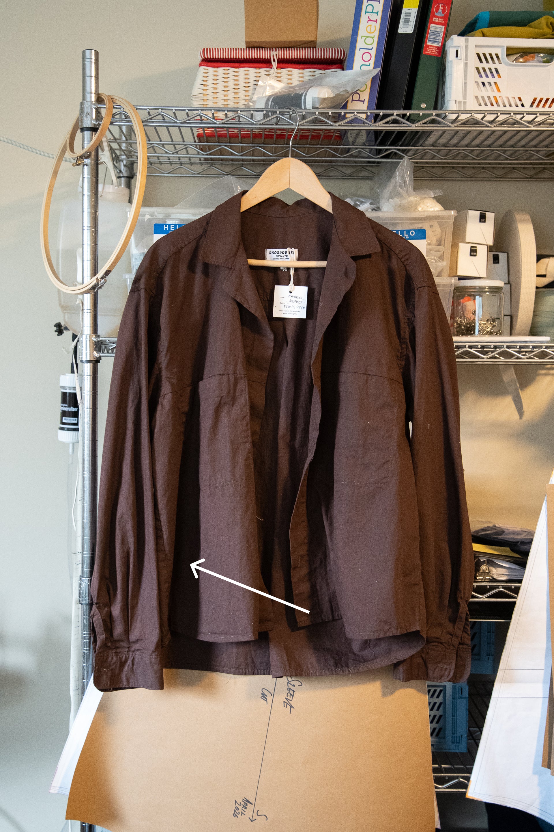 Seem Shirt - Chocolate IMPERFECT