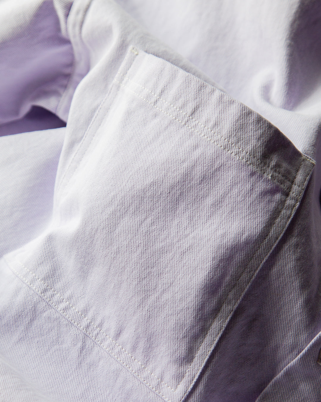 Overshirt Lavender Twill