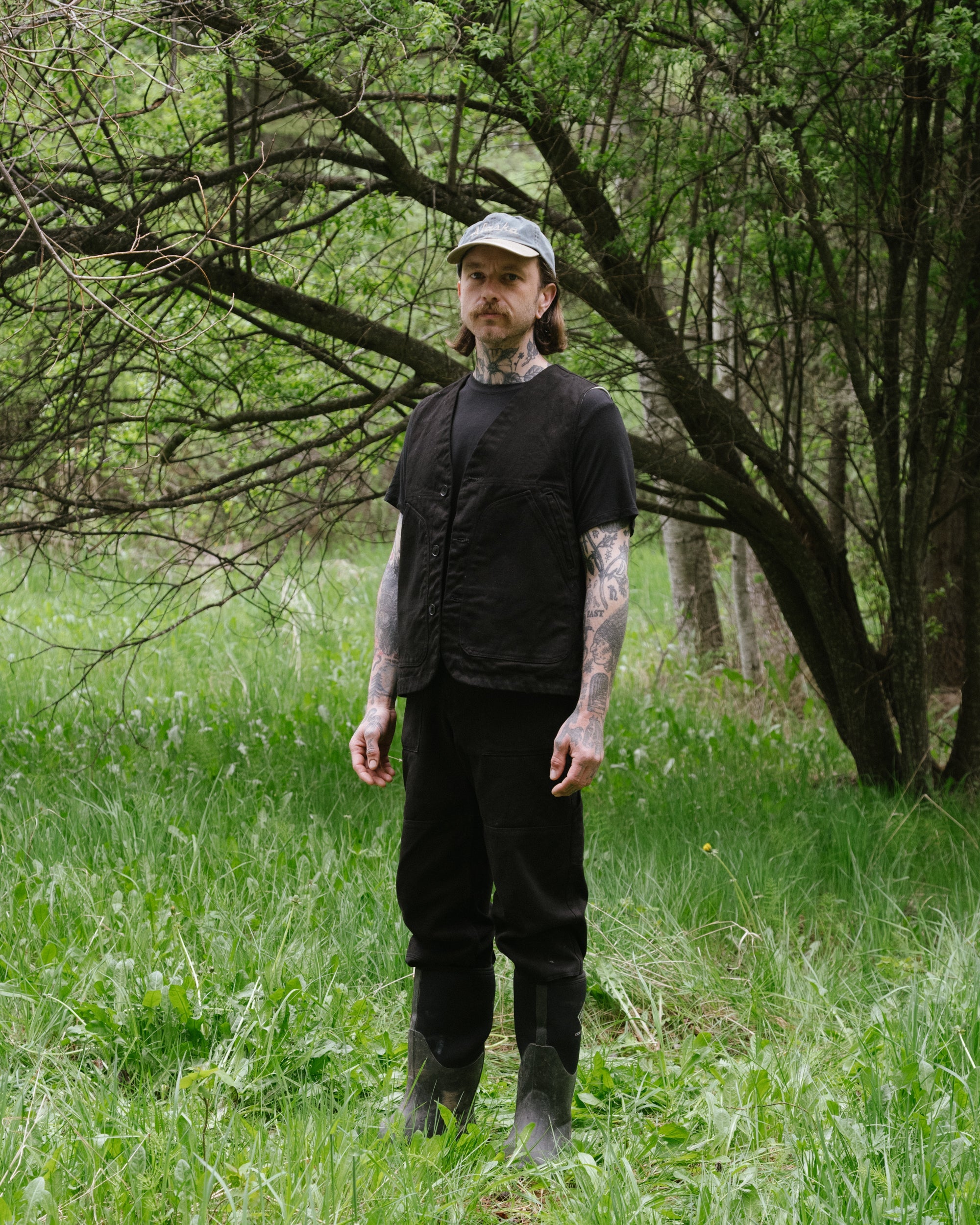 Harvest Vest Black – Drozdowski Studio