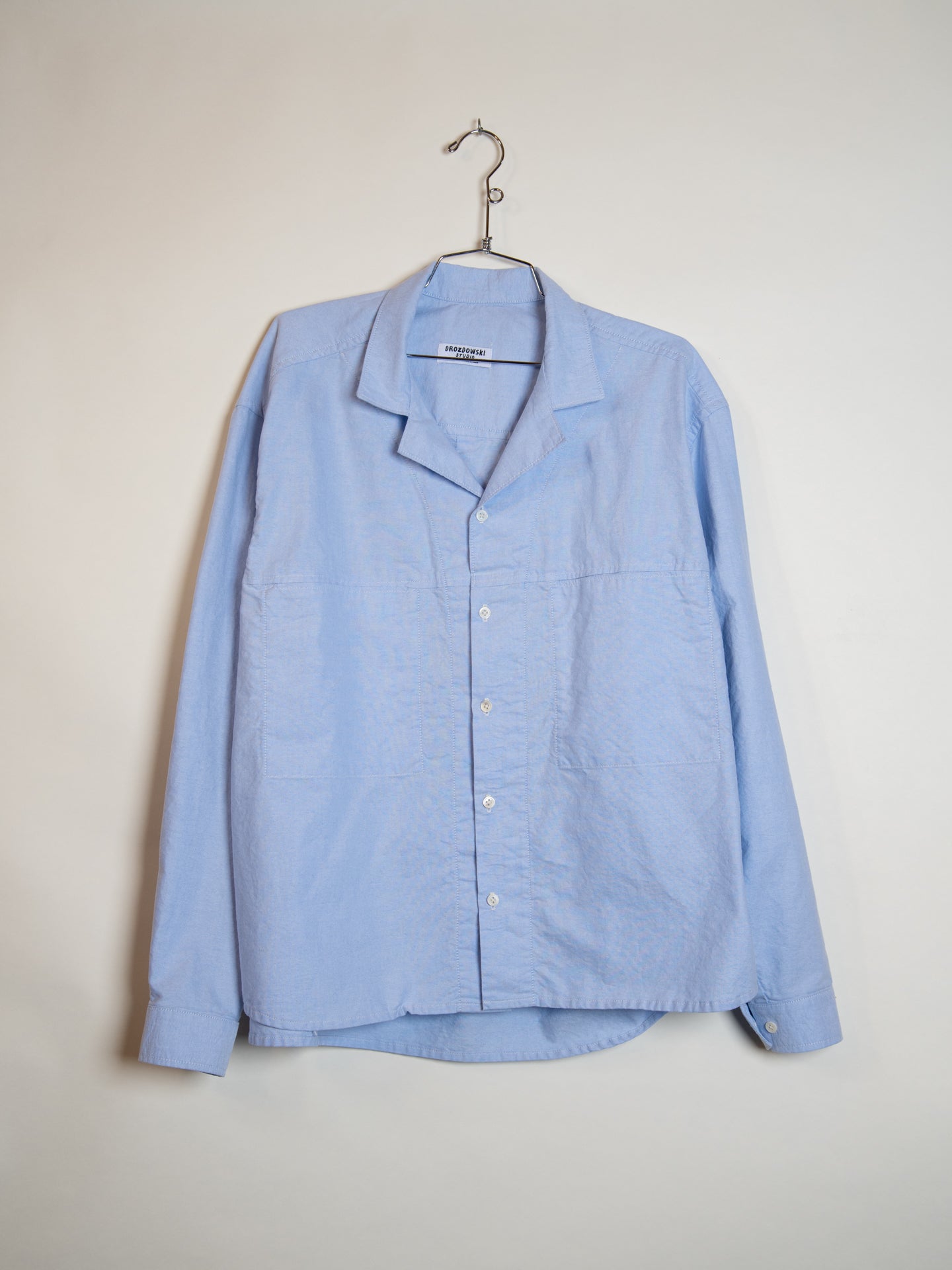 Crop Camp Collar Shirt - L - ARCHIVE – Drozdowski Studio