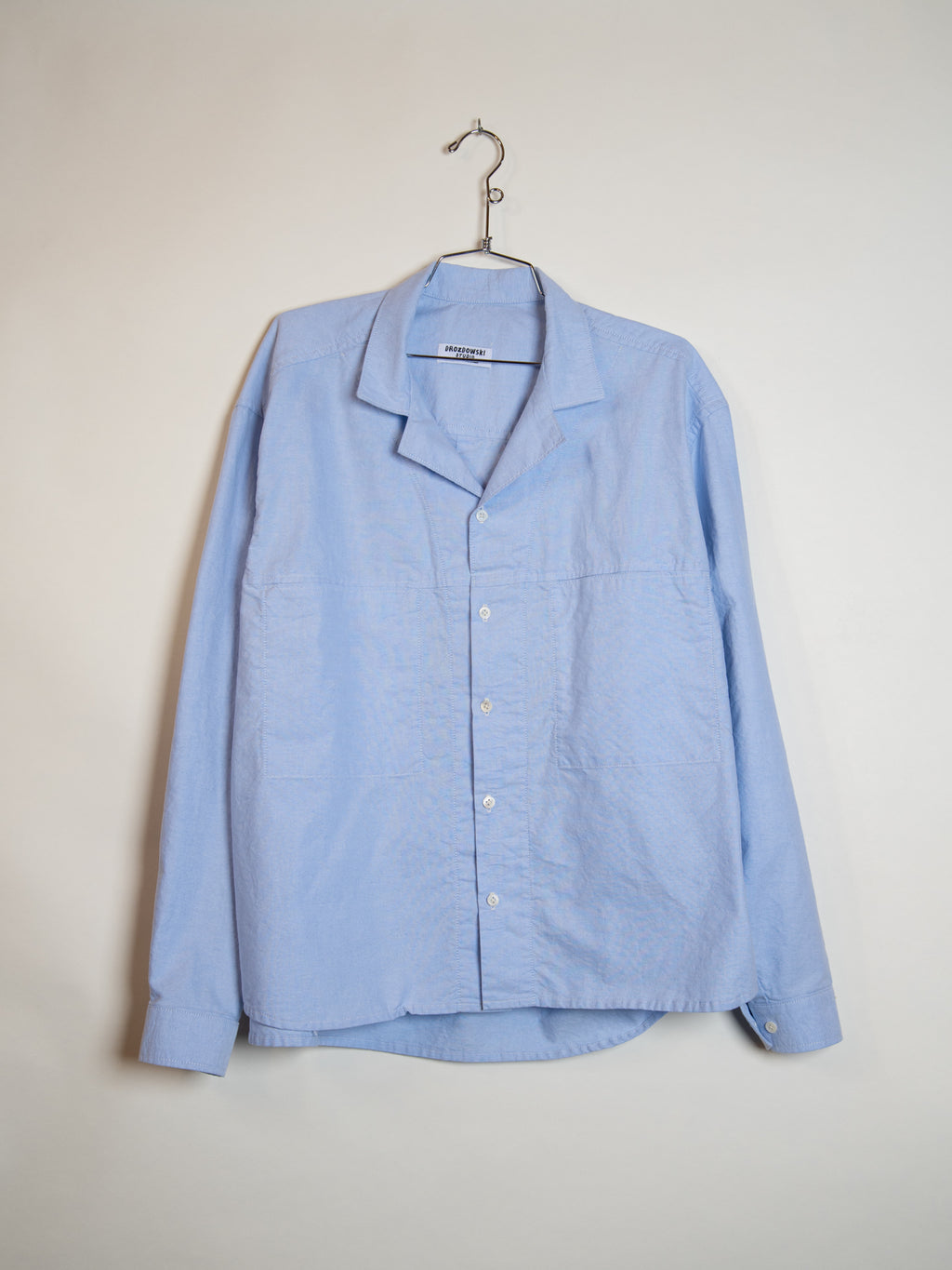 Crop Camp Collar Shirt - L - ARCHIVE