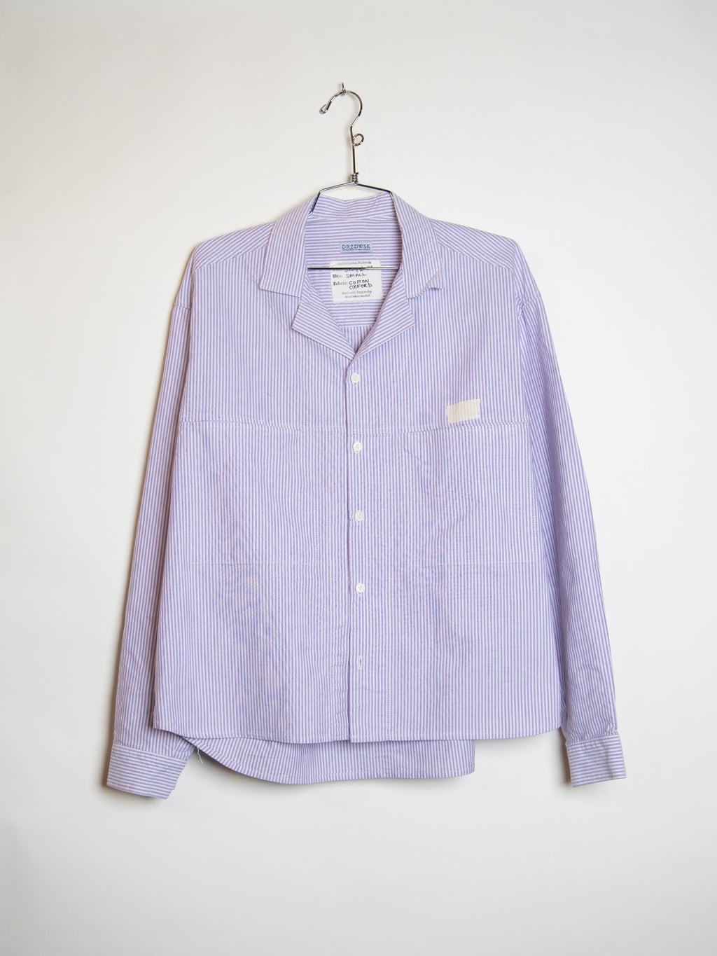 Crop Camp Collar Shirt - S - IMPERFECT