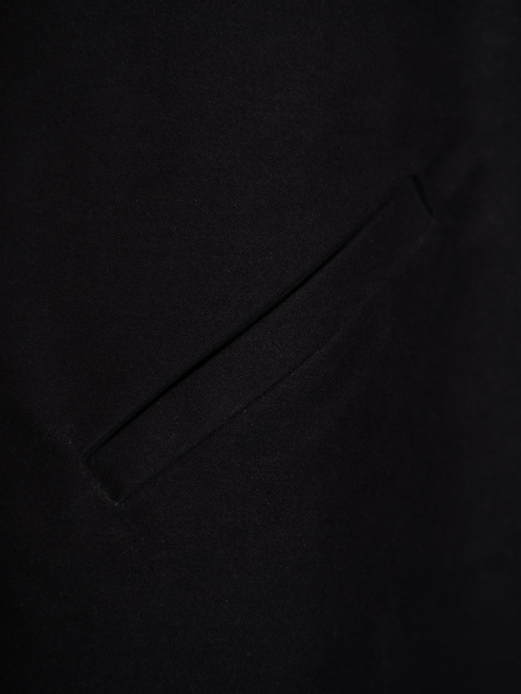 Shawl Collar Coat - Black Moleskin - ARCHIVE SALE