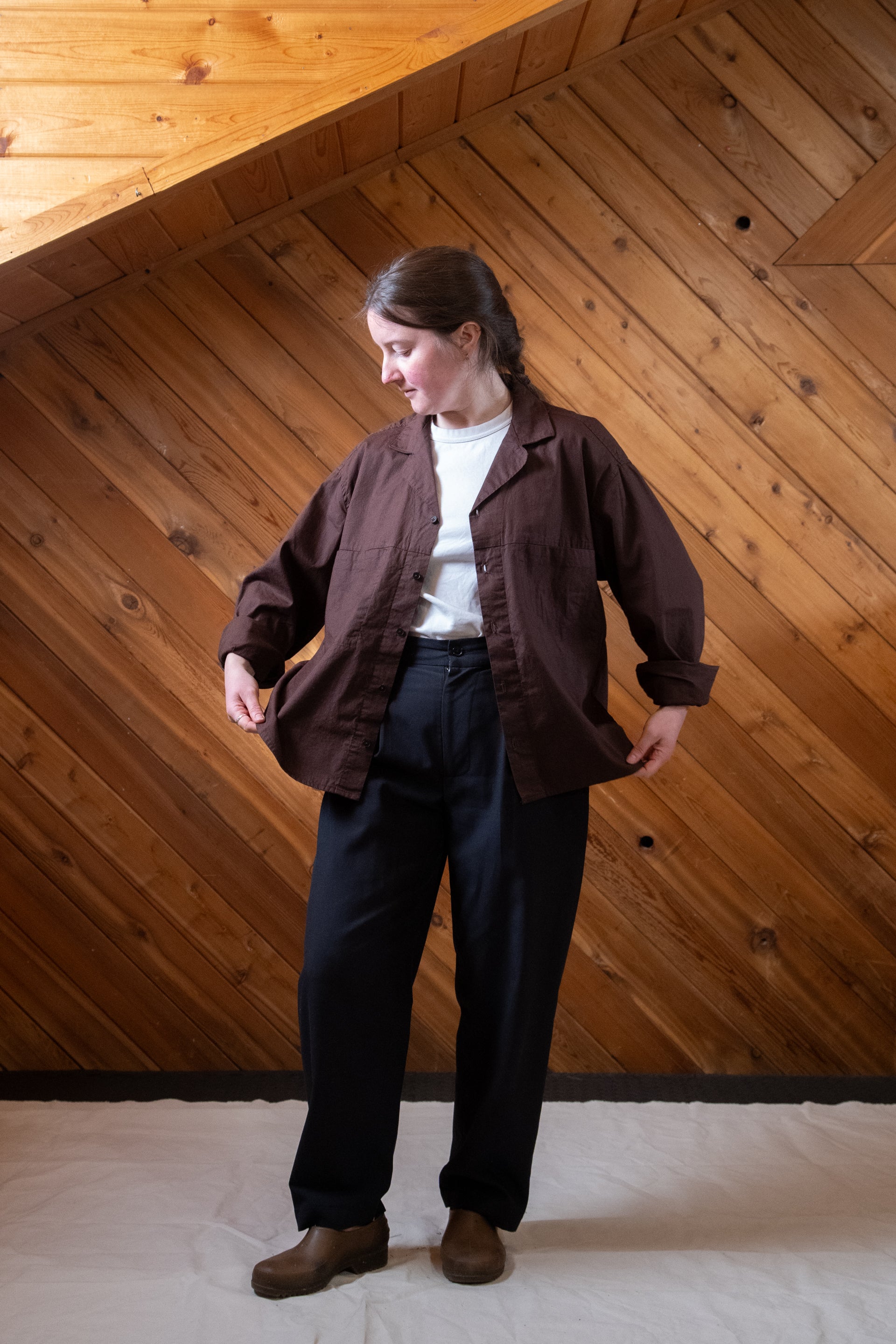 Seem Shirt - Chocolate