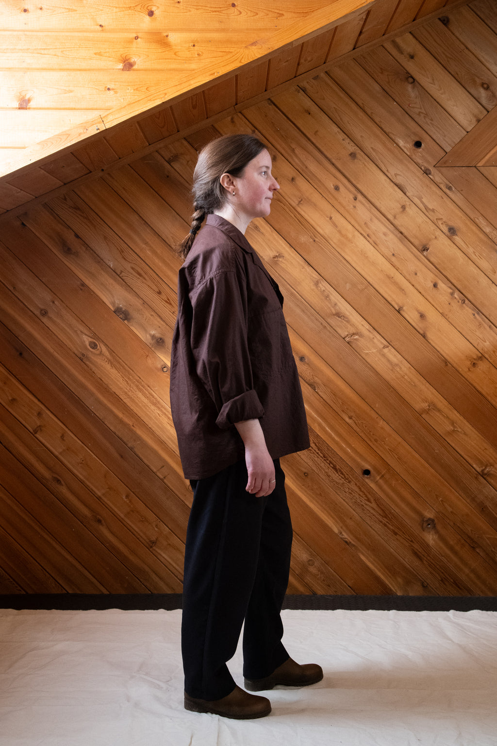 Seem Shirt - Chocolate