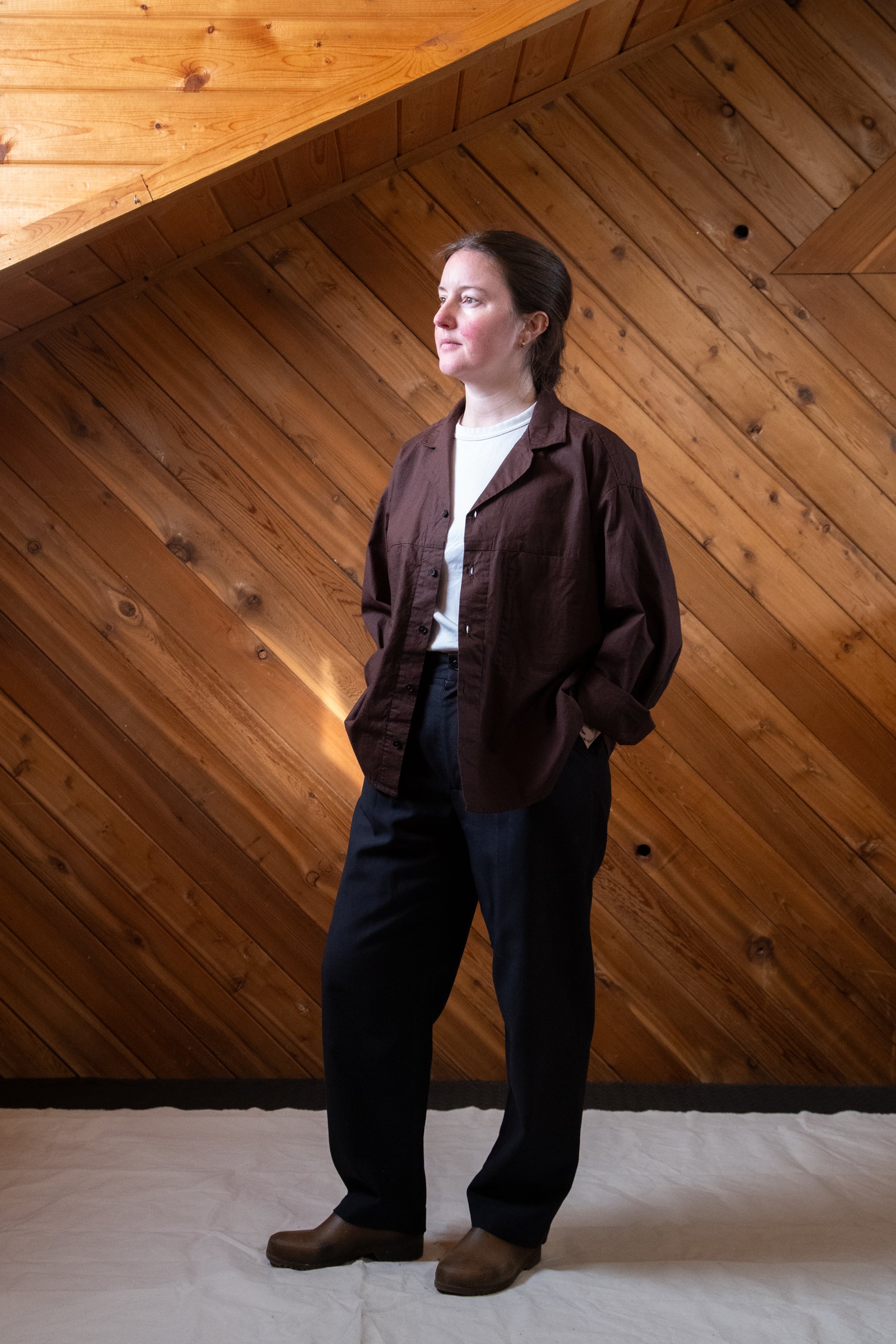 Seem Shirt - Chocolate