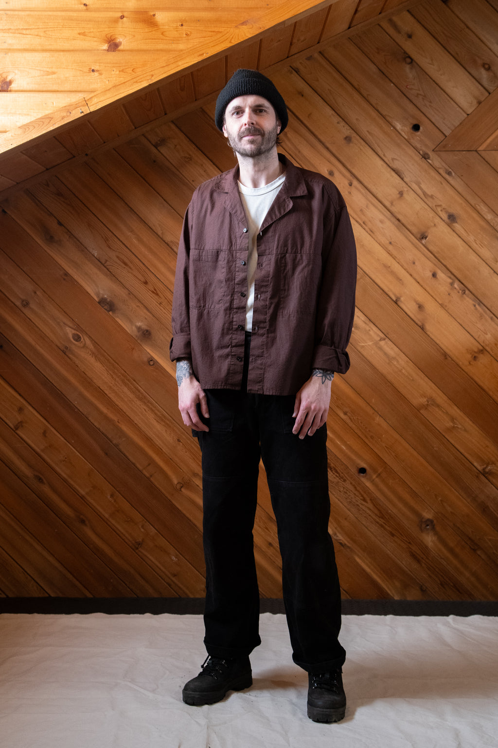 Seem Shirt - Chocolate