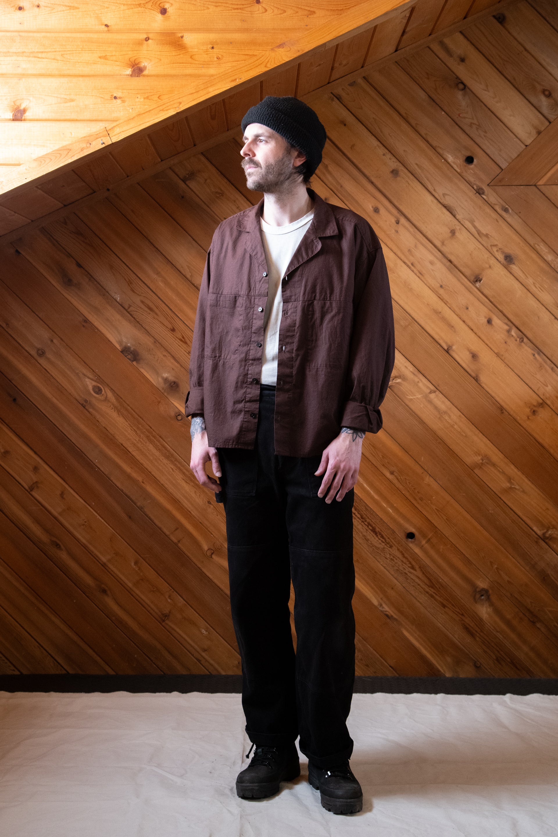 Seem Shirt - Chocolate