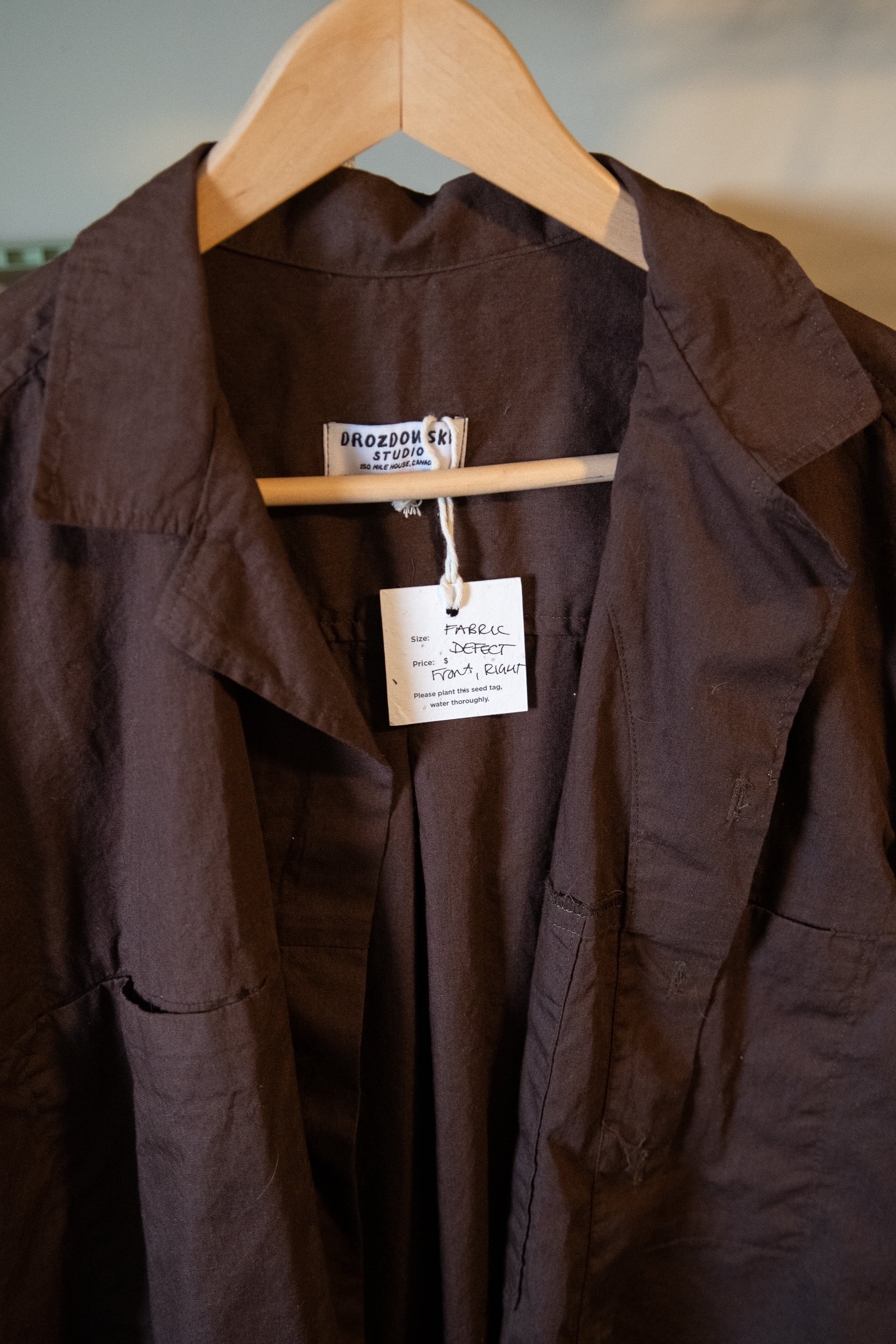 Seem Shirt - Chocolate IMPERFECT